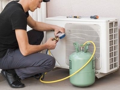 Klima bakımında gaz seviyesi kontrolü ve gaz ilavesi